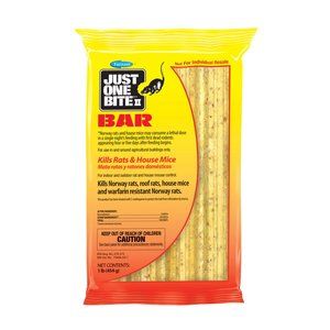 COPY - Just One Bite II Rat & Mouse Bar One 1 Pound Pack NEW Factory Sealed